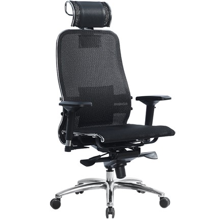 Кресло офисное Samurai S-3.04, черный плюс в Курске - изображение
