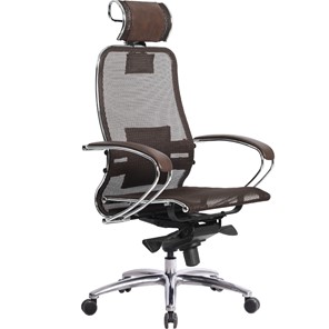 Офисное кресло Samurai S-2.04, темно-коричневый в Курске