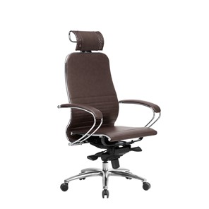 Офисное кресло Samurai K-2.04 темно-коричневый в Курске