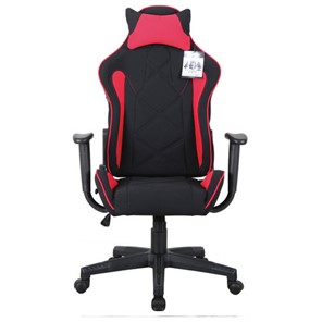 Компьютерное кресло Brabix GT Racer GM-100 (подушка, ткань, черное/красное) 531820 в Курске