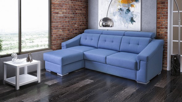 Угловой диван Матрица 27 ТТ с оттоманкой в Курске - изображение