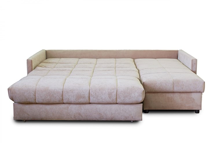 Угловой диван Аккордеон 043, 1400 с оттоманкой 700, ППУ в Курске - изображение 1