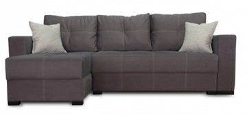 Угловой диван Fashion soft 210 (Uno grey + Brix latte) в Курске