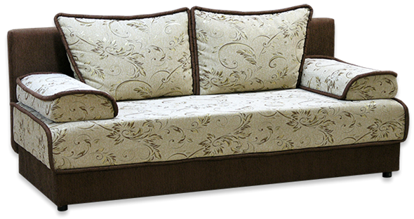Прямой диван Лора Юность 12 БД в Курске - изображение