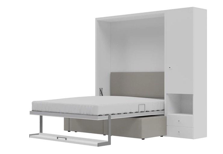 Диван Кровать-трансформер Smart (КД 1400+ШП), шкаф правый, левый подлокотник в Курске - изображение 3