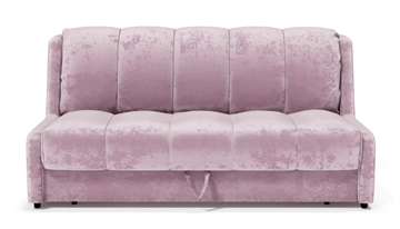 Прямой диван Аккордеон-Кровать 1,55 с каретной утяжкой, полоска (ППУ) в Курске