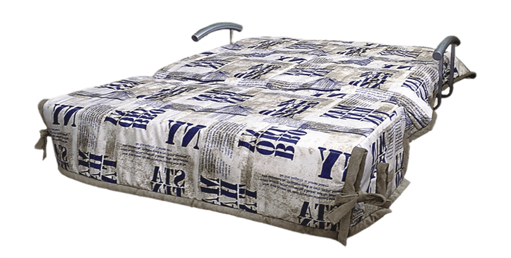 Диван прямой Аккордеон с боковинами, спальное место 1400 в Курске - изображение 1