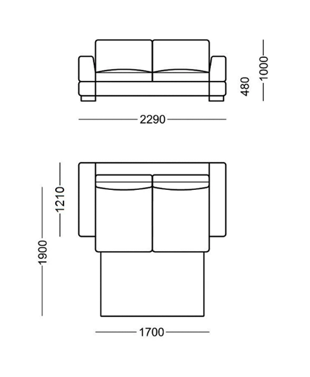 Прямой диван Поло в Курске - изображение 6