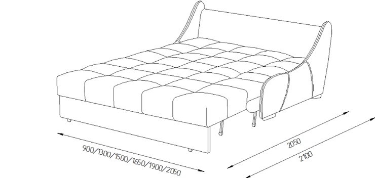 Прямой диван Токио 205 (ППУ) в Курске - изображение 4