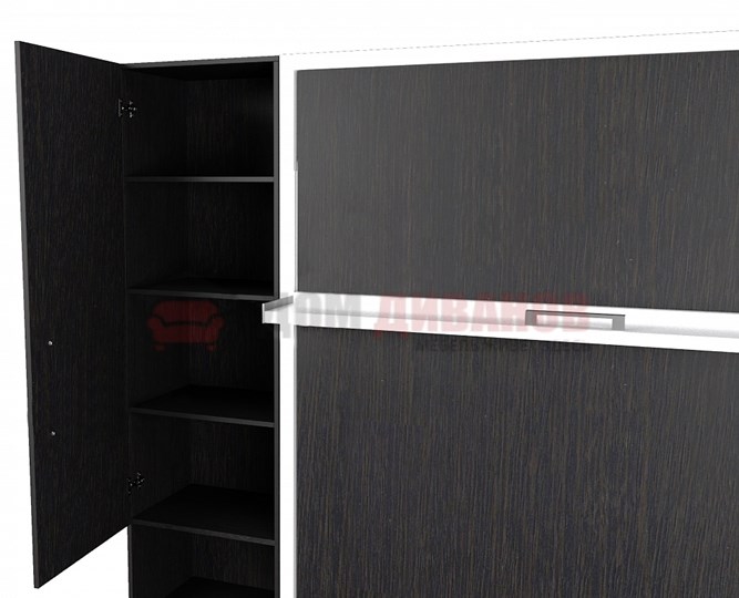 Диван Кровать-трансформер Smart (ШЛ+КД 1400+ШП), 2 шкафа, без подлокотников в Курске - изображение 2