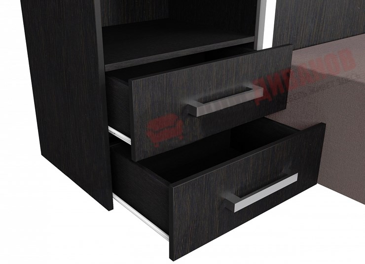 Диван Кровать-трансформер Smart (ШЛ+КД 1400+ШП), 2 шкафа, без подлокотников в Курске - изображение 3