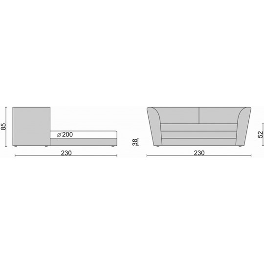 Круглый диван-кровать Смайл в Курске - изображение 6