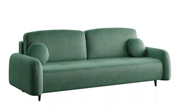 Прямой диван Монблан 3т, Рогожка Муза 12 в Курске - изображение