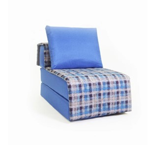 Кресло бескаркасное Харви, синий - квадро в Курске