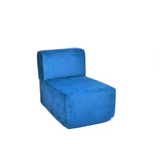 Кресло бескаркасное Тетрис 50х80х60, синий в Курске