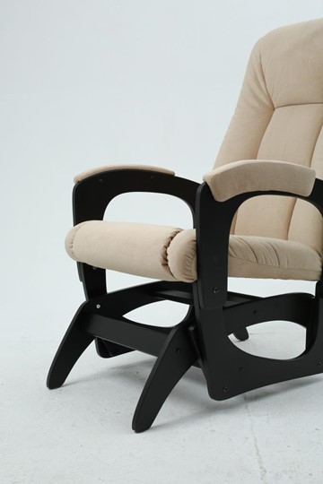 Кресло-качалка Леон маятниковая, ткань AMIGo песок 29-Т-П в Курске - изображение 1
