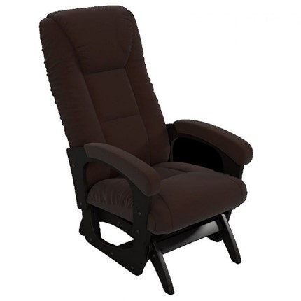 Кресло-качалка Леон маятниковая, ткань AMIGo шоколад 29-Т-Ш в Курске - изображение