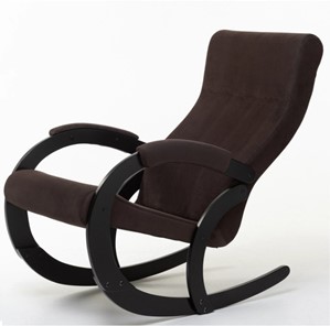 Кресло-качалка Корсика, ткань Amigo Coffee 34-Т-AC в Курске