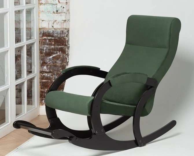 Кресло-качалка Марсель, ткань Amigo Green 33-Т-AG в Курске - изображение 3