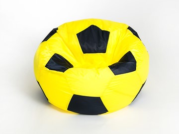 Кресло-мешок Мяч большой, желто-черный в Курске