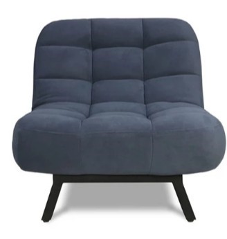 Раскладное кресло Абри опора металл (синий) в Курске - изображение 1