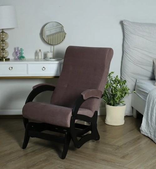 Маятниковое кресло Амелия, ткань кофе с молоком 35-Т-КМ в Курске - изображение 5