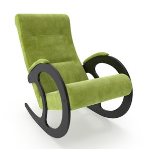 Кресло-качалка Модель 3, Verona 38 Apple Green-велюр в Курске