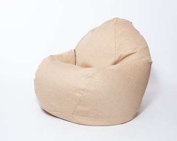 Кресло-мешок Макси, рогожка, 150х100, песочное в Курске