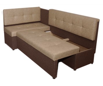Кухонный угловой диван Нео КМ3 с механизмом 2000х1460 в Курске - предосмотр 7