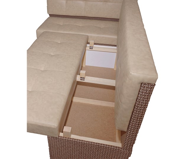 Кухонный угловой диван Нео КМ3 с механизмом 2000х1460 в Курске - изображение 8