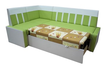 Угловой кухонный диван Квадро 2 со спальным местом в Курске - предосмотр 2