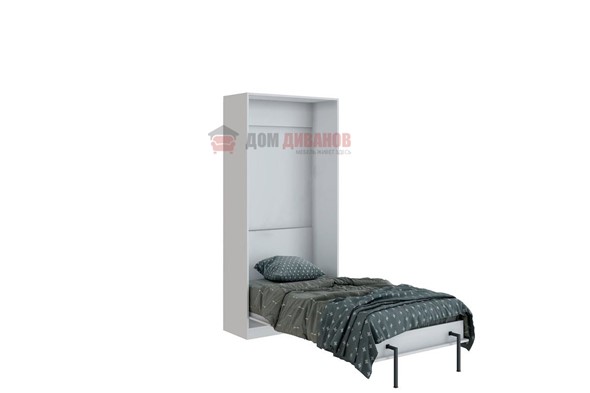 Кровать-шкаф Велена 1, 900х2000, цвет белый в Курске - изображение