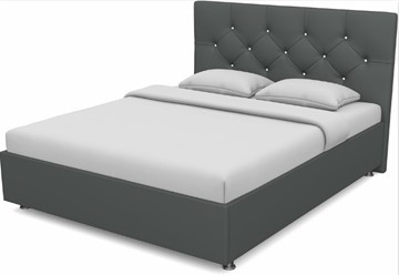 Кровать Моника 1400 с основанием (Nitro Grey) в Курске
