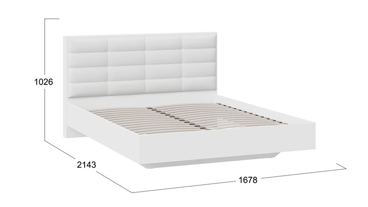 Кровать в спальню Агата тип 1 (Белый) в Курске - изображение 2