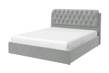 Кровать 2-спальная Белиста 180х200 (Светло-серый) с основанием в Курске