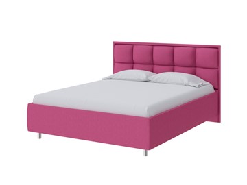 Кровать спальная Chessy 160х200, Рогожка (Savana Berry (фиолетовый)) в Курске