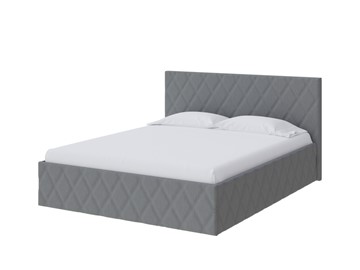 Двуспальная кровать Fresco 140х200, Рогожка (Savana Grey (серый)) в Курске