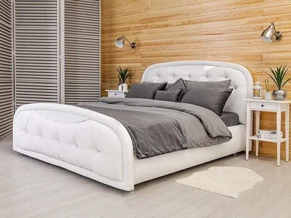 Кровать спальная Кристалл 5 1600х2000 с подъёмным механизмом в Курске - изображение
