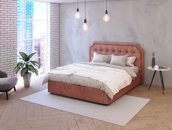 Двуспальная кровать Lorena 1800х2000 с подъёмным механизмом в Курске - изображение
