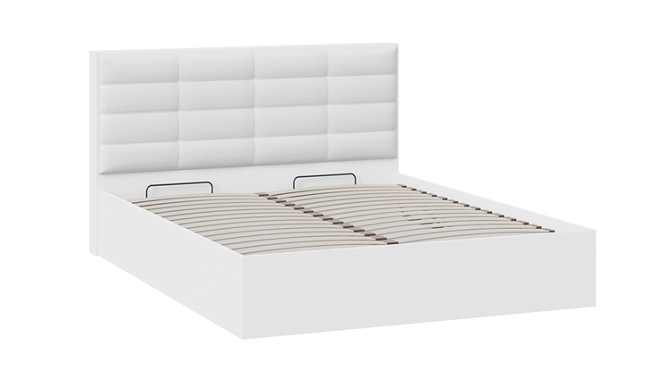 Спальная кровать с подъемным механизмом Агата тип 1 (Белый) в Курске - изображение 1