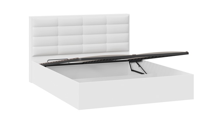 Спальная кровать с подъемным механизмом Агата тип 1 (Белый) в Курске - изображение 2