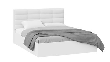 Спальная кровать с подъемным механизмом Агата тип 1 (Белый) в Курске