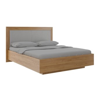 Кровать 2-спальная с подъемным механизмом Глэдис М33 (Дуб золотой) в Курске