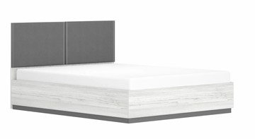 Кровать с подъемным механизмом 2-спальная Винтер-16, винтерберг/темно-серый/спейс графит в Курске