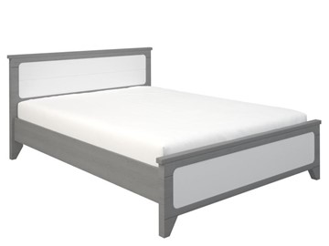 Кровать двуспальная Соня 1400, Серый/Белый в Курске