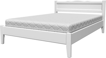 Двуспальная кровать Карина-7 (Белый Античный) 160х200 в Курске