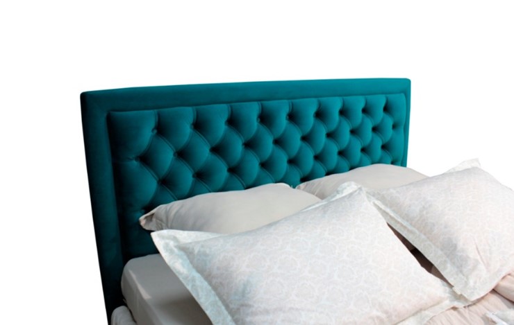 Кровать без механизма 2-спальная с высокими ножками Грета 1900х2150 мм в Курске - изображение 1