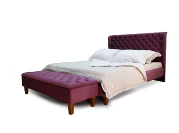 Кровать без механизма 2х-спальная Моника 2 с высокими ножками 2200х2150 мм в Курске