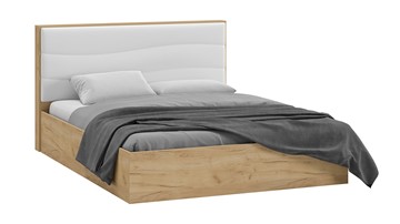 Кровать с механизмом 2-спальная Миранда тип 1 (Дуб крафт золотой/Белый глянец) в Курске