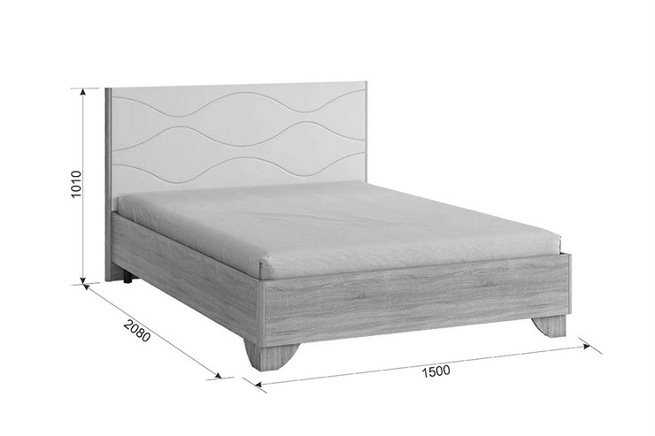 Кровать Зара, 1.4 Комфорт в Курске - изображение 3